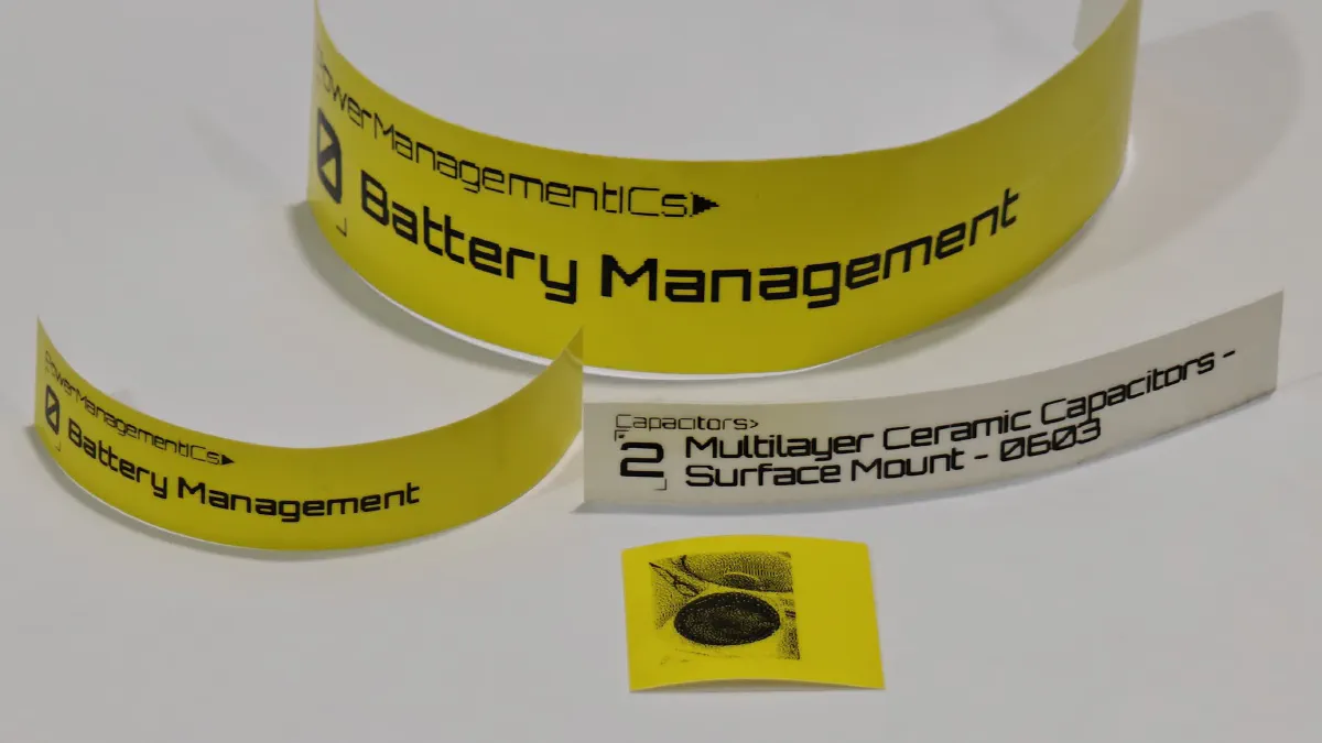 Android application for printing labels over USB